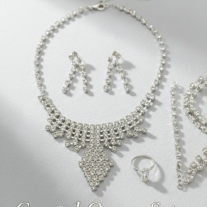 Set Crystal Queen náhrdelník,naušnice,prstienok,náramok