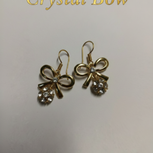 Naušnice Crystal Bow